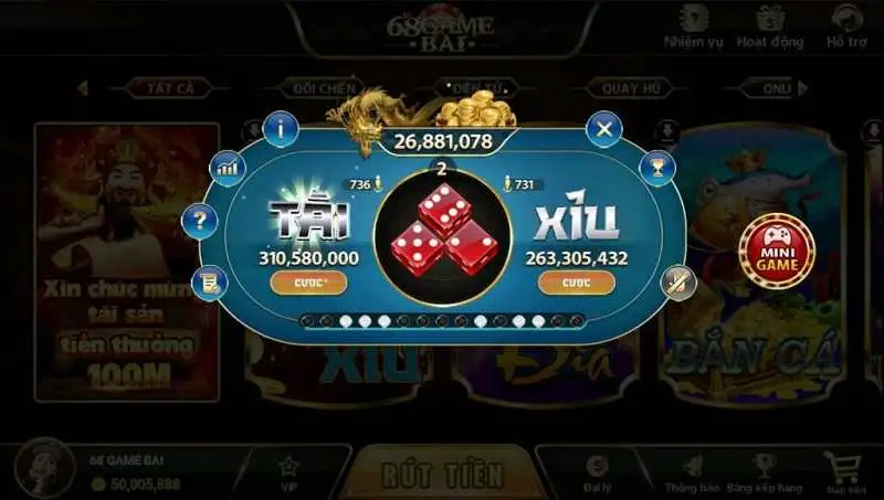 Tài xỉu Zowin – trò chơi cá cược đầy hấp dẫn cho game thủ Việt 14 Tài xỉu Zowin – trò chơi cá cược đầy hấp dẫn cho game thủ Việt