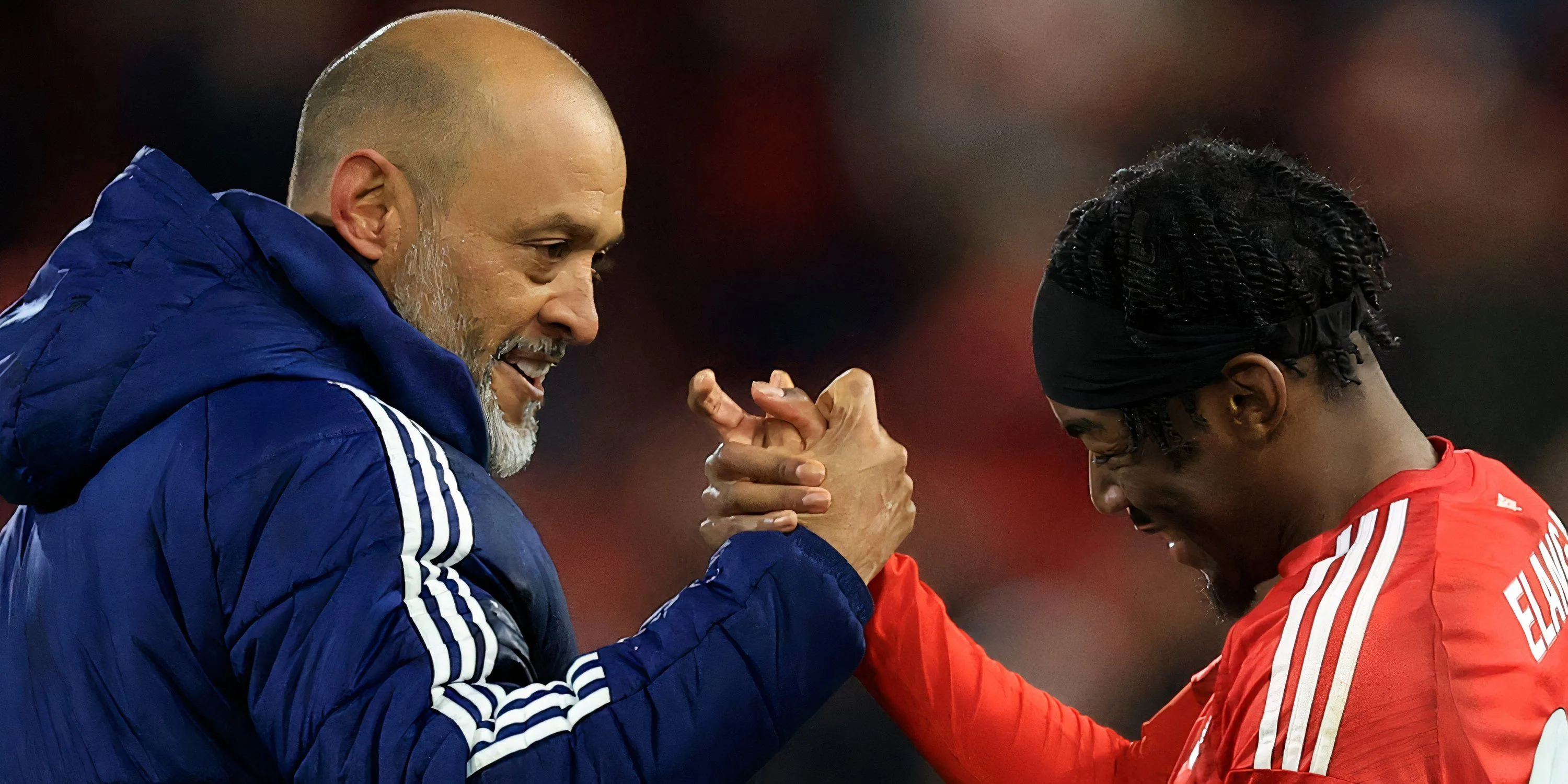 Anthony Elanga thi đấu cho Nottingham Forest dưới thời HLV Nuno Espirito Santo