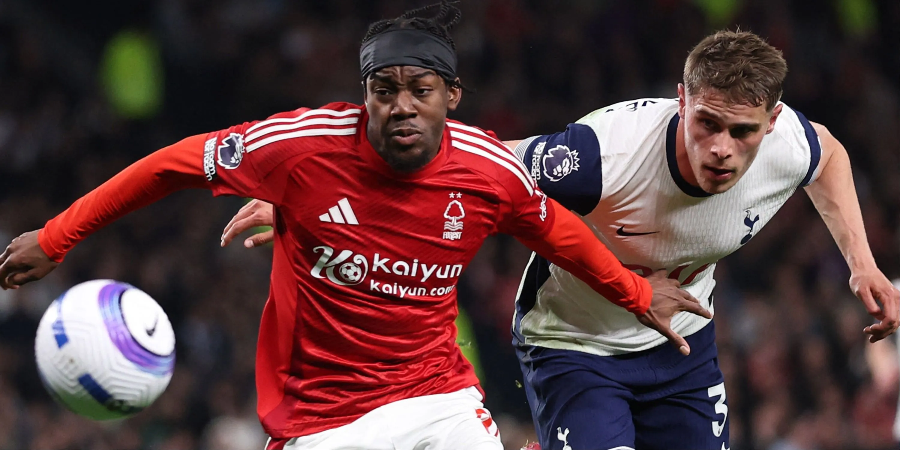 Anthony Elanga thi đấu năng nổ cho Nottingham Forest, mục tiêu của Newcastle United