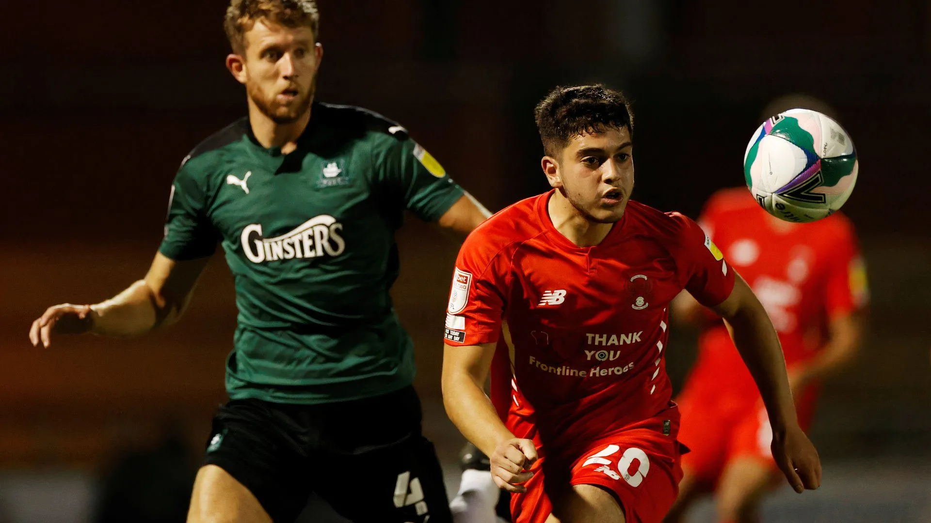 Ruel Sotiriou thời còn khoác áo Leyton Orient, nơi anh từng giành chức vô địch League Two