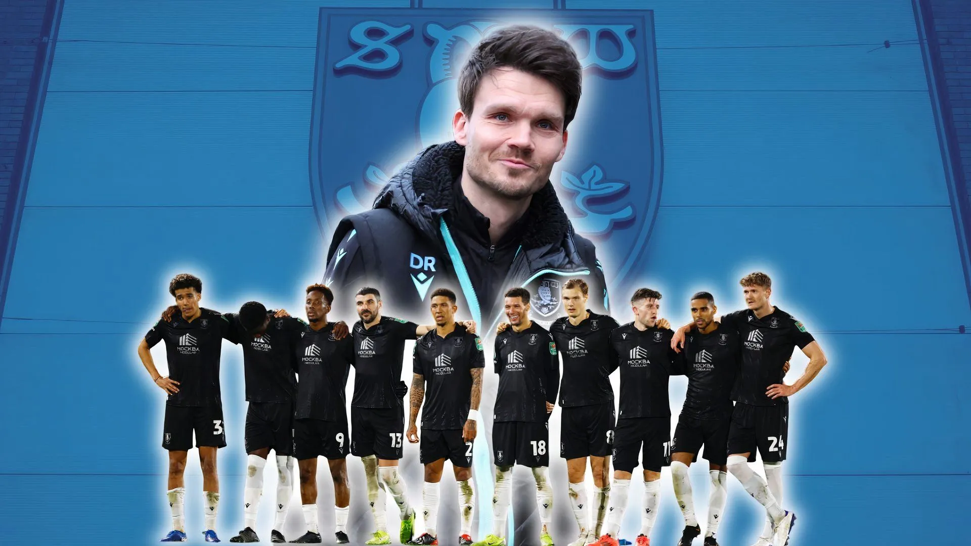 HLV Danny Rohl và các cầu thủ Sheffield Wednesday trong bối cảnh đội bóng đối mặt nhiều thách thức