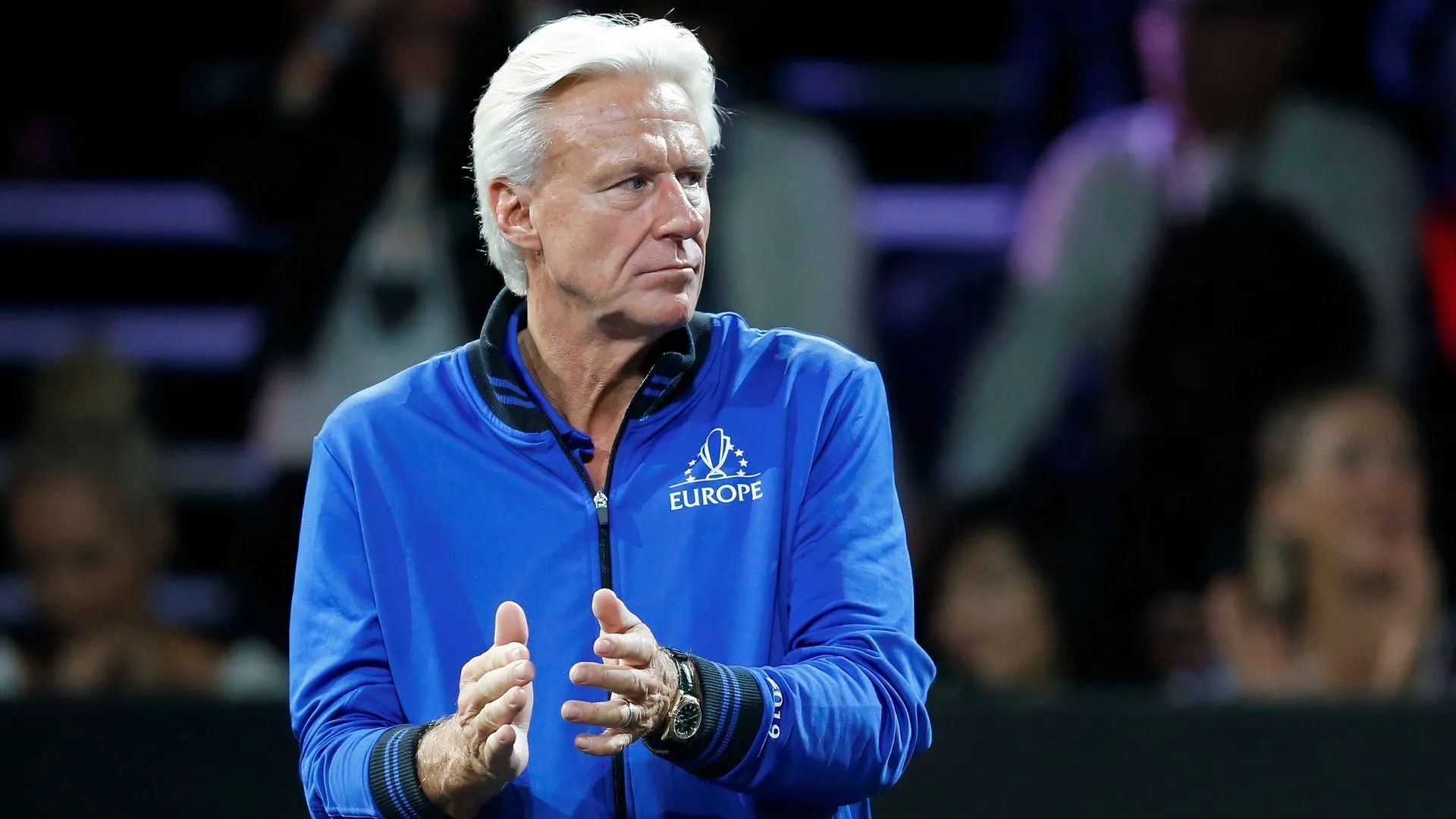 Huyền thoại quần vợt Bjorn Borg, một fan của Charlton Athletic