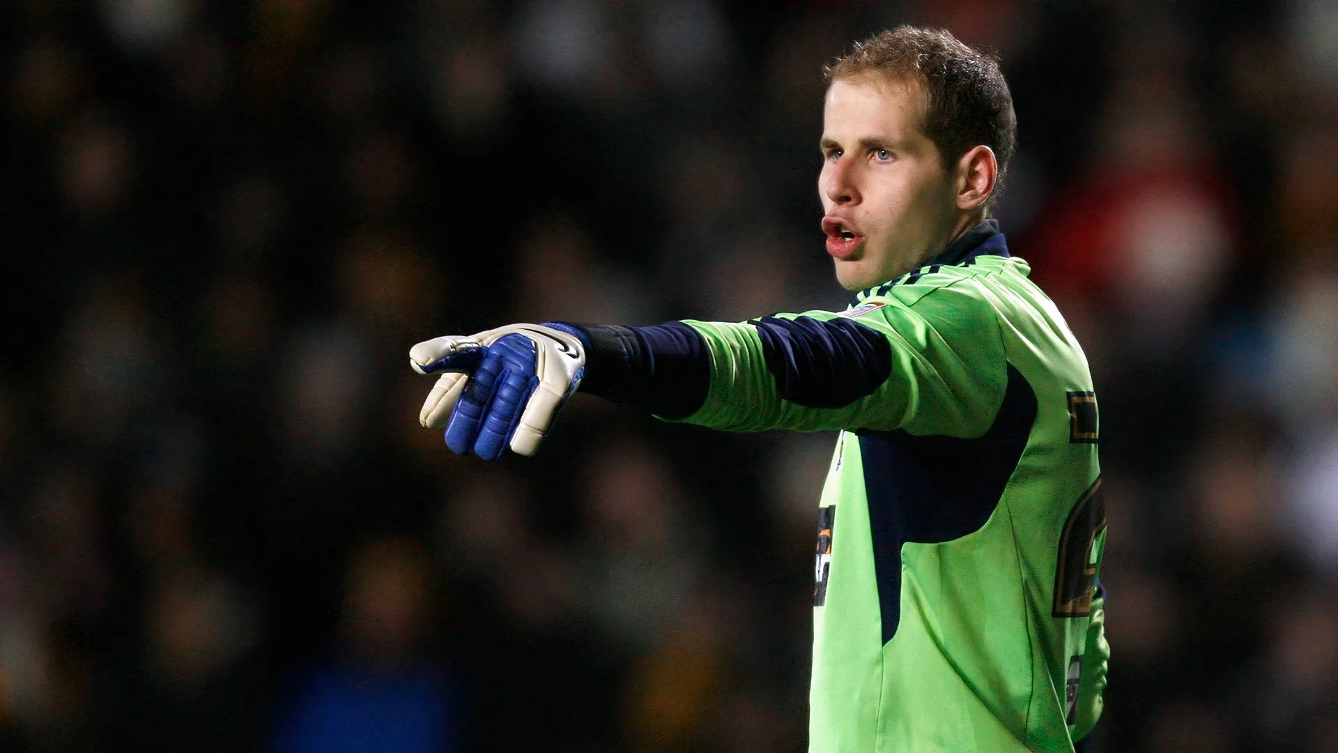 Thủ môn Péter Gulácsi trong màu áo Hull City