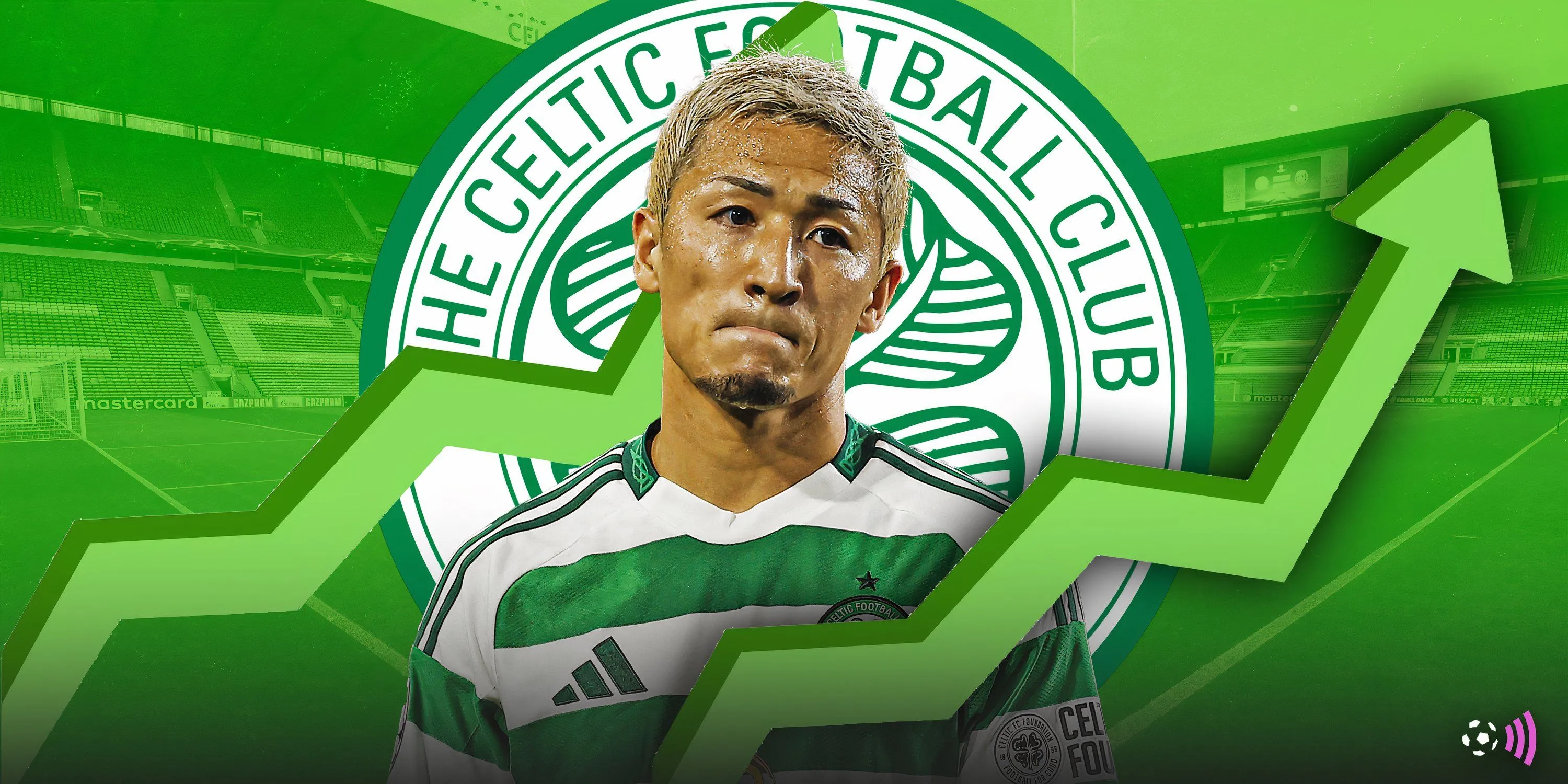 Tiền đạo Daizen Maeda thi đấu cho Celtic, mục tiêu của Tottenham trên thị trường chuyển nhượng hè 2025