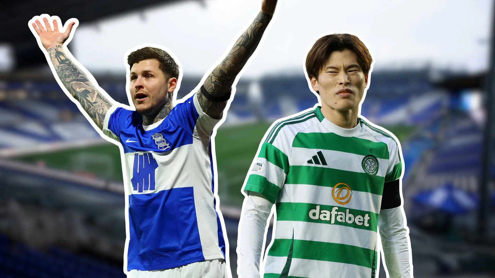 Tiền đạo Kyogo Furuhashi trong buổi tập cùng đồng đội mới tại Birmingham City, sẵn sàng cho thử thách tại Championship.