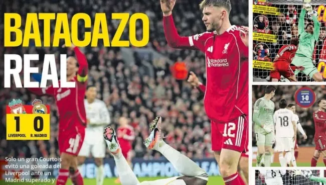 Báo chí Tây Ban Nha không ấn tượng với phong độ của Alexander-Arnold khi trở lại Anfield