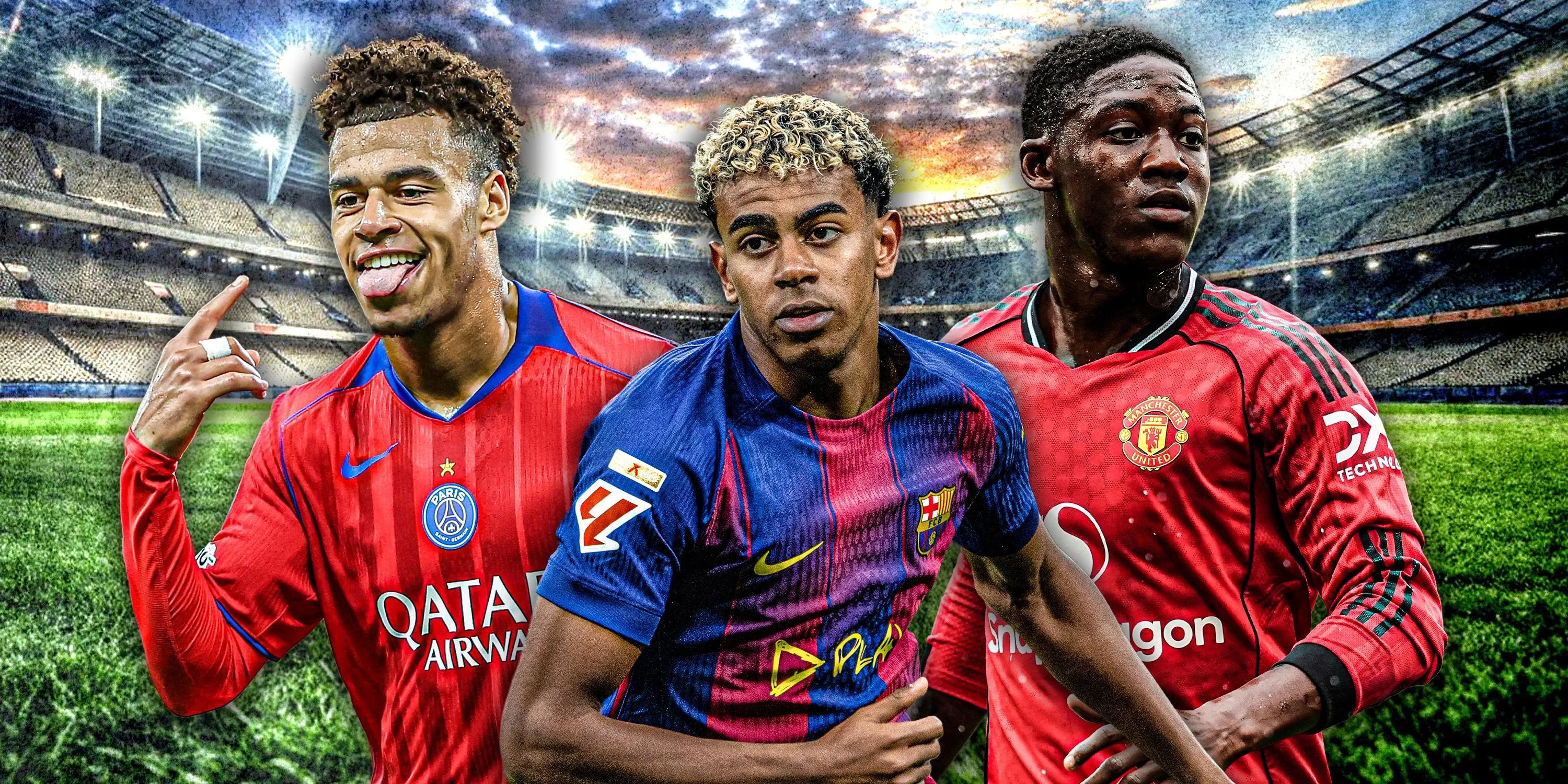 Những tài năng trẻ xuất sắc nhất châu Âu bao gồm Lamine Yamal, Desire Doue và Kobbie Mainoo