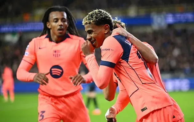 Sao trẻ Barcelona Lamine Yamal ghi bàn liên tiếp trong hai trận Champions League gần đây