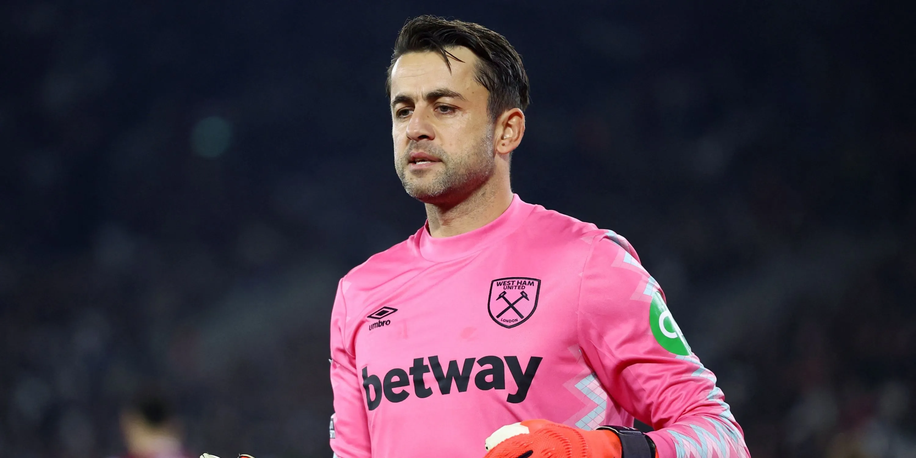 Thủ môn Lukasz Fabianski trong màu áo West Ham United